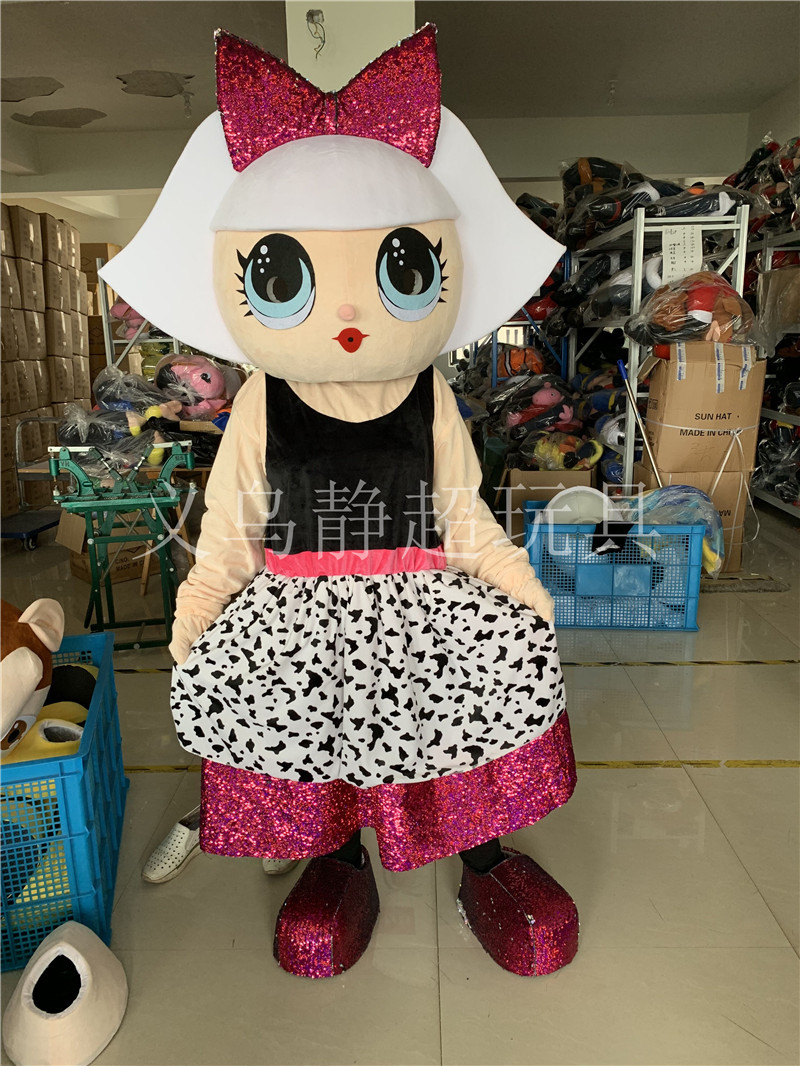 惊喜娃娃人偶服装 LOL表演服 行走服 舞台装 宣传用服装