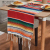 Mexican Table Runner Ethnic Style Beach Blanket Beach Towel Mexican Style Blanket Picnic Blanket Handmade Striped Blanket