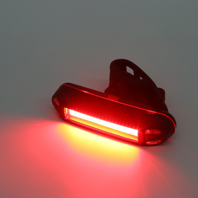 2255usb Rechargeable Bicycle Light Waterproof Light Red Blue White Warning Light Headlight Night Mountain Lighting Taillight