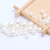 Ivory White Nail DIY Wrinkle Pearls No Hole Imitation Beads Many Sizes Round Beige Gems For Designer DIY Crafts