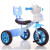 Children flash bike baby cartoon front tricycle children's toy car