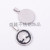 Round, square, stainless steel metal tag necklace bracelet pendant life tree ornaments pendant