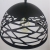 Industrial Metal Pendant Light  Cage Pendant Light Hanging Ceiling Light Fixture for Kitchen Island Dining Room