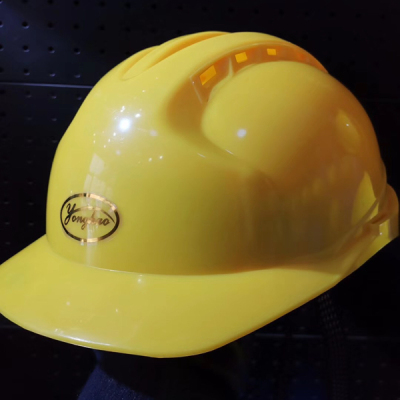 Logo can be printed on the stock supply of foreign trade hard hats