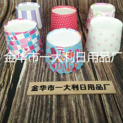 Factory direct small  medium mechanism cake paper cup Hard thick high temperature steamable can be baked cake cup