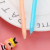 Factory Direct Sales New Cartoon Little Girl Black Gel Pen Student Studying Stationery Wholesale Customizable Logo