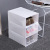 Burley Court brand thickened Transparent Moisture -proof and Dustproof shoe Storage Box Japanese style simple Plastic Dendry-type shoe box