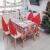 Waterproof and oil proof, non - woven PVC Christmas tablecloth, rectangular table cloth, tea table cloth, table cloth, 1.37 * 30 m