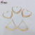 DIY simple manufacturers homemade accessories hollow out peach heart size between 20 to 40 MM thickness of 0.5 MM
