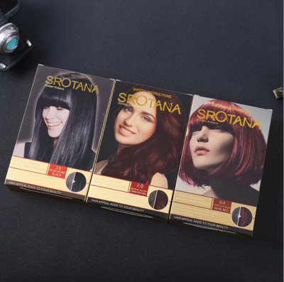 Sortana Hair Dye Foreign Trade Hair Dye Export Hair Dye Hair Color Cream Cross-Border Hot Selling Hair Dye