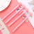 Japanese and Korean Sales Hot Selling Love Pendant Gel Pen Cute Refreshing Stationery Student Studying Stationery Wholesale