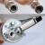 Persian aluminum alloy butter gun grease gun oiler single and double pressure mechanical oiler 400g bs-f308 genuine