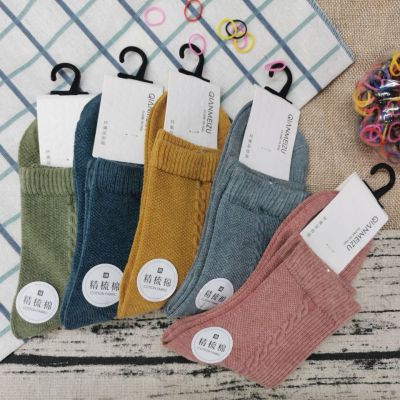 Yiwu socks wholesale pure color of candy socks anti-double needle stockings