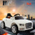 Children's electric car audi model can sit with light music independent swing four-wheel light