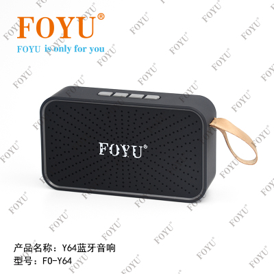 Fonyfoyu Wireless Bluetooth TF Card Speaker Household Portable Sound Box FO-Y64