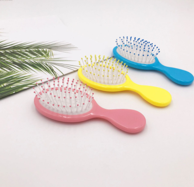 Colorful plastic comb portable children's air bag comb cute massage comb antistatic hair comb baby comb