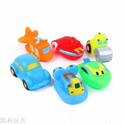 [factory direct] honing glue car ship sound sand, oh baby bath toys pinching toys