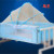 Solid wood crib multi-function small rocking bed mosquito net can be affixed