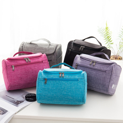 Cationic cylinder wash bag large capacity cosmetic storage bag travel cosmetic bag business trip wash bag customized