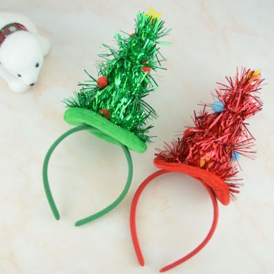 Christmas Headband Children Adult Feather Hat Antlers Headband Party Packaging Cute Head Buckle Christmas Decoration