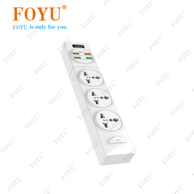 Foyu Household Smart USB Multi-Function Plug-in Row FO-1002