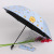 High-Profile Figure Tiktok Yellow Duck Umbrella Tri-Fold Vinyl Sun Protective Sun Umbrella Uv-Proof Uv Sun Umbrella Hot-Selling Umbrella