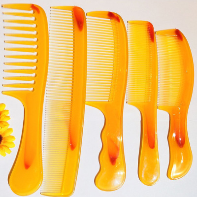 Many kinds of beef tendon comb big tooth fine tooth comb straight hair comb manufacturers can sell customized gifts
