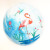 Inflatable sticker ball cloud flamingo ball toy ball sports pearlescent sticker ball pattern