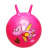 PVC label large horn ball handle ball children bouncing ball bouncing ball ball dinosaur mixed hair
