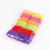 Taobao hot new trade wide edge, towel ring candy color high elastic seam free plush hair rope coil of hair
