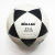 Soccer ball colored MIKAS Molte premium hand-leather No. 4 black triangle GOLD