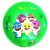 PVC toy ball sport pearly-colored sticker ball ASTM -f963, the latest type of baby shark sticker ball exported from the United States