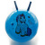 PVC labeled large horn ball handle ball children bouncing ball bouncing the ball unicorn PONY