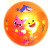 PVC toy ball sport pearly-colored sticker ball ASTM -f963, the latest type of baby shark sticker ball exported from the United States