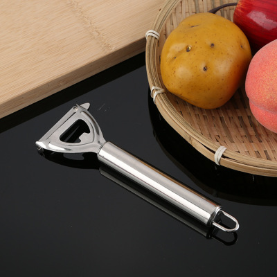 Creative multi - functional stainless steel paring knife kitchen supplies scraping knife melon fruit peeler paring knife wholesale