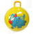 PVC label large horn ball handle ball children bouncing ball bouncing ball ball dinosaur mixed hair