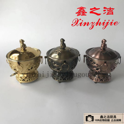 Alcohol stove small hot pot palace buffet student dormitory solid liquid fire boiler household small dry boiler outdoor