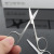 Stainless steel cosmetic eyebrow scissors A double eyelid tape scissors cosmetic scissors tools