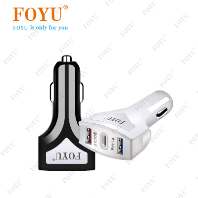 Foyu Smart Multi-Port Universal Car Charging Head FO-878