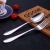 Stainless steel, top - grade tableware, western knife, fork, spoon, steak knife, 4 - piece set, manufacturer direct sales promotion gift