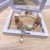 Strawberry crystal pearl pendant popular jewelry natural stone crystal diy handmade jewelry elegant temperament lovers bracelet