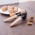 Changtai Walnut Cracker Pliers Stainless Steel Funnel-Shaped Walnut Cracker Jujube Heart Wooden Handle Walnut Cracker