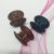 The new round mini color small claw clip environmental protection material is not easy to break the hair clip headgear