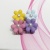 The new pattern color small claw environmental protection material is not easy to break the popular hair clip headgear