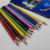 Foreign trade color pencil 12 color wood color lead writing smooth easy coloring spot