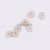Manufacturer direct sale hot style bead conical pearl string bead manual diy dress shoe hat is acted the role of