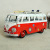 Generation Vintage Bus Model 1962 Car Bus Model Car Three Colors Optional