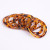Round tortoise shell Japanese word buckle leopard print spot belt buckle resin belt buckle dress luggage accessories