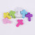 Mixed color acrylic accessories DIY cream glue mobile phone shell accessories cross beads