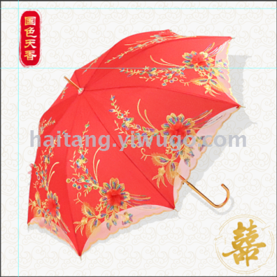 Bride Umbrella, Wedding Umbrella, Red Umbrella, Celebration Ceremony Products, Umbrella, Advertising Umbrella, Foreign Trade Umbrella